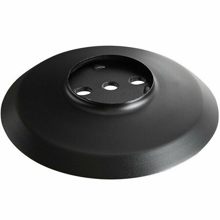 LANCASTER TABLE & SEATING Excalibur Bolt Down Outdoor Table Base Plate for 3'' Column 427TBBD3